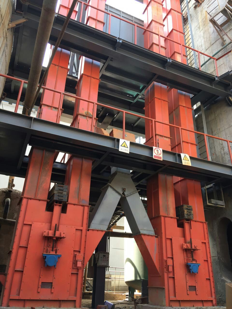TH315 bucket elevator ordered by Northwest Smelting customer, material: zinc sand
